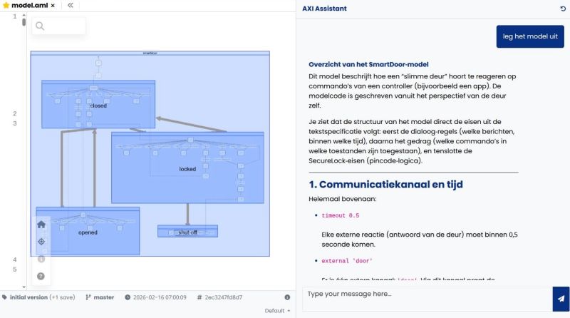 Maak kennis met AXI: onze nieuwe AI chat assistent